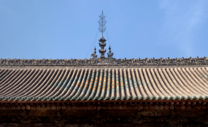 山外有山,楼上还有华丽的楼阁之美轮美奂脊刹